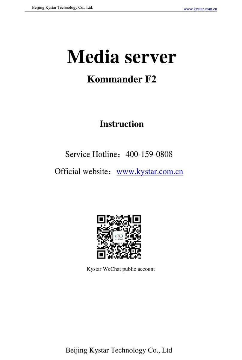 Kystar Kommander F2 User manual