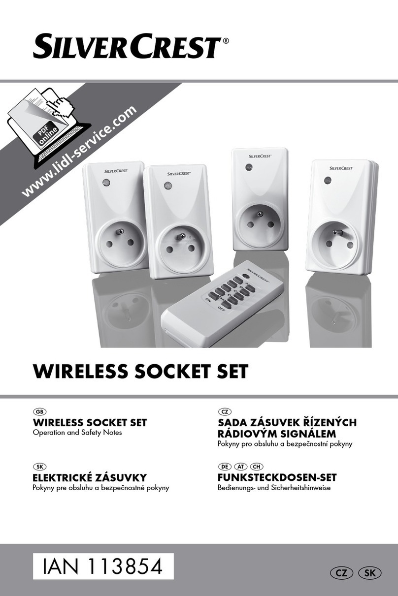 Silvercrest 113854 User manual Silvercrest 113854 User manual