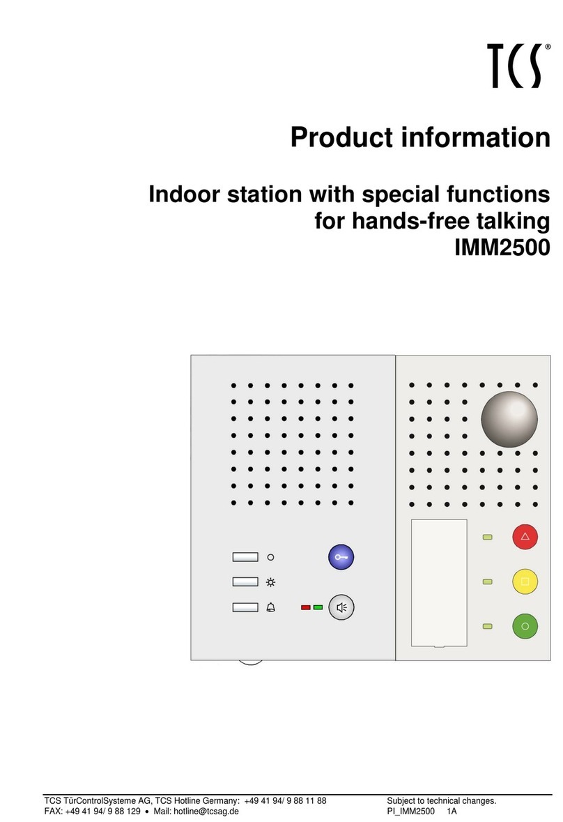 TCS IMM2500 Product information