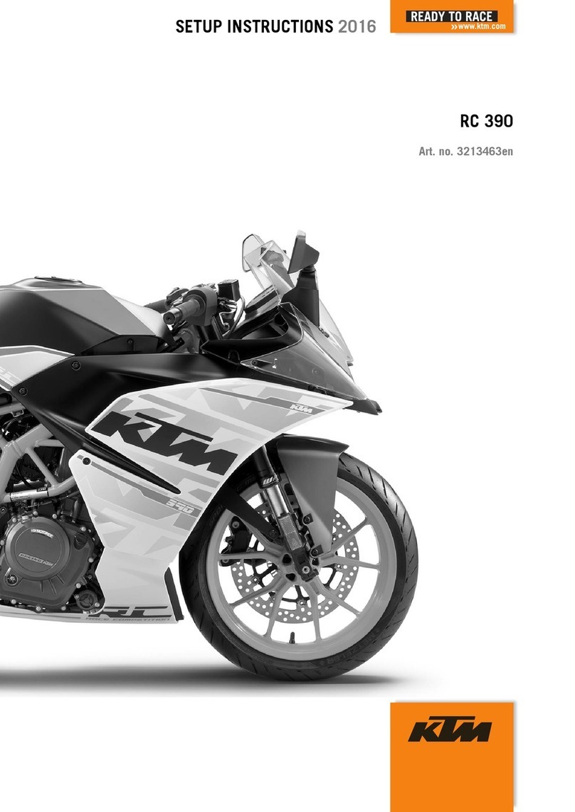 KTM RC 390 2016 Manual