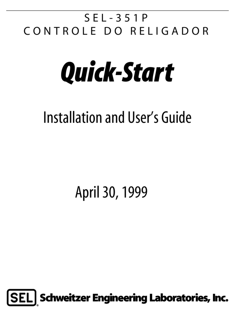 Schweitzer Engineering SEL-351P quick start
