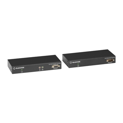 Black Box KVX Series Instructions for use