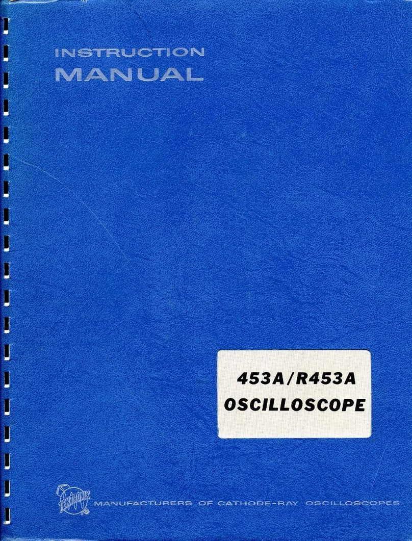 Tektronix 453A User manual