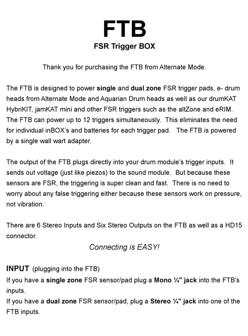 Alternate Mode FTB FSR Trigger BOX manual