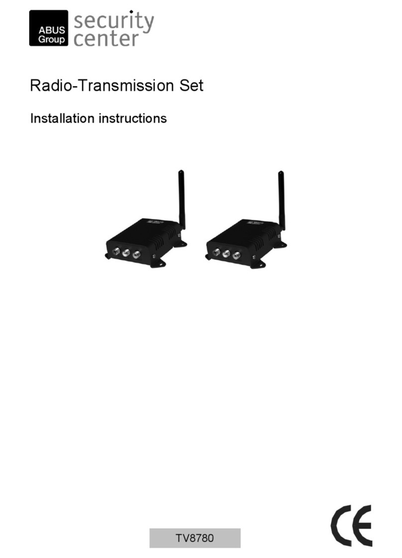 Abus Security Center TV8780 User manual