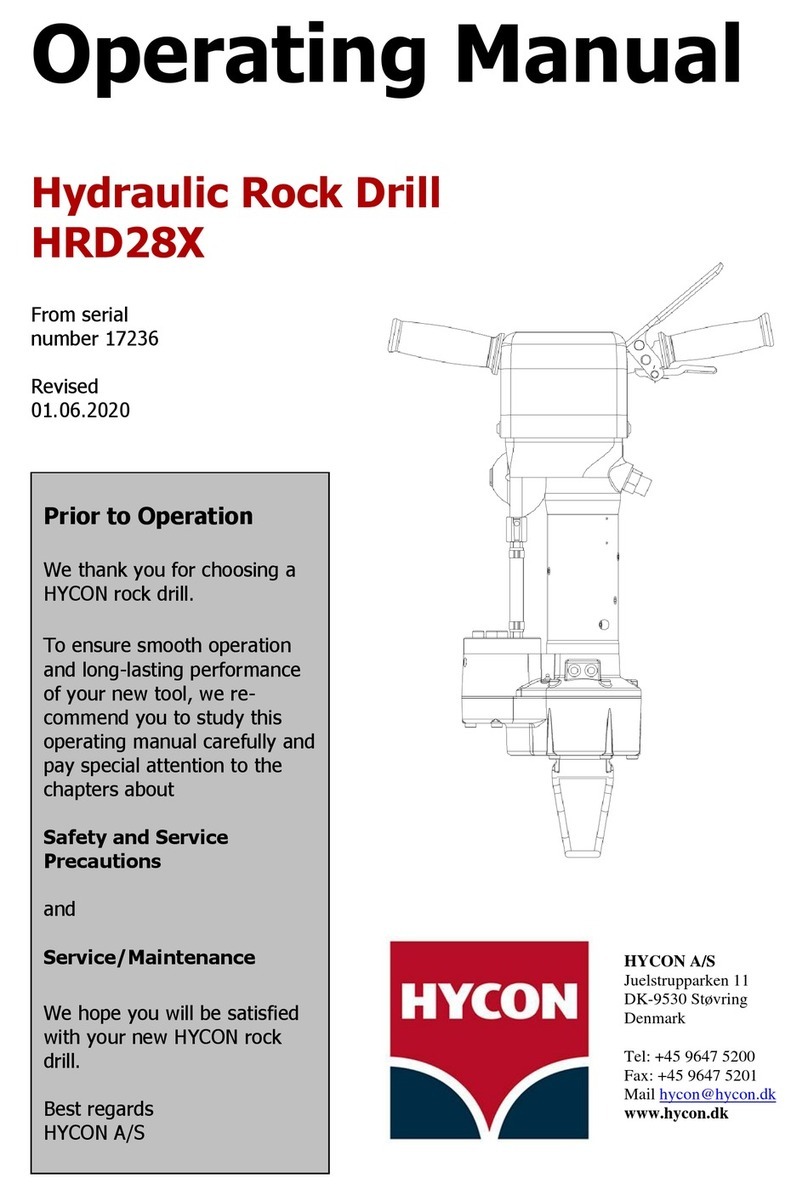 HYCON HRD28X operating manual