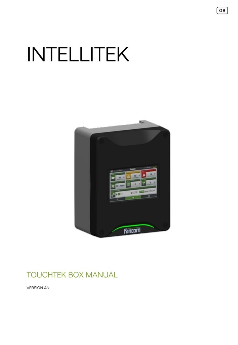 Fancom INTELLITEK User manual