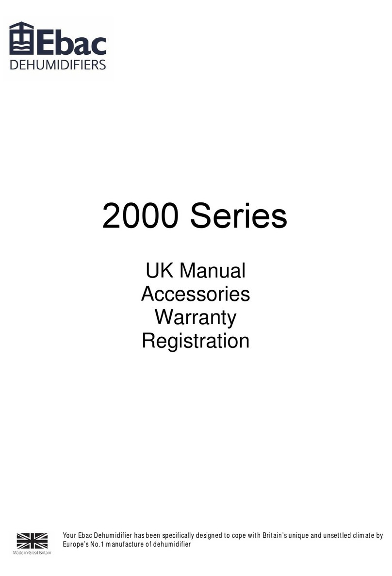 Ebac 2000 Series User manual