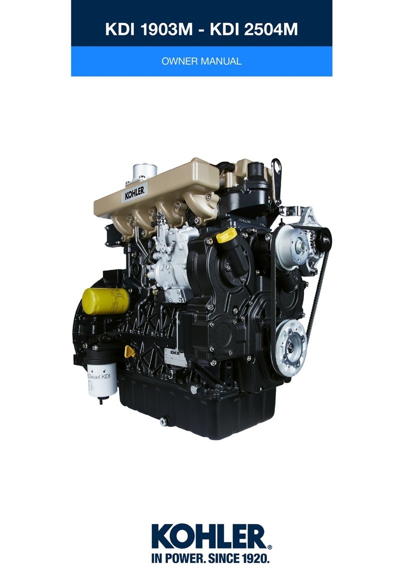 Kohler KDI 1903M owner's manual