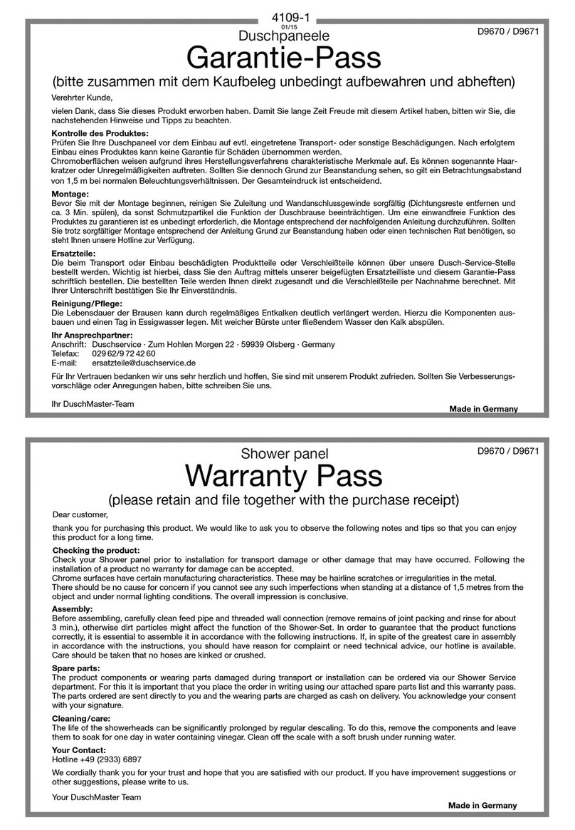 Schulte D9670 manual