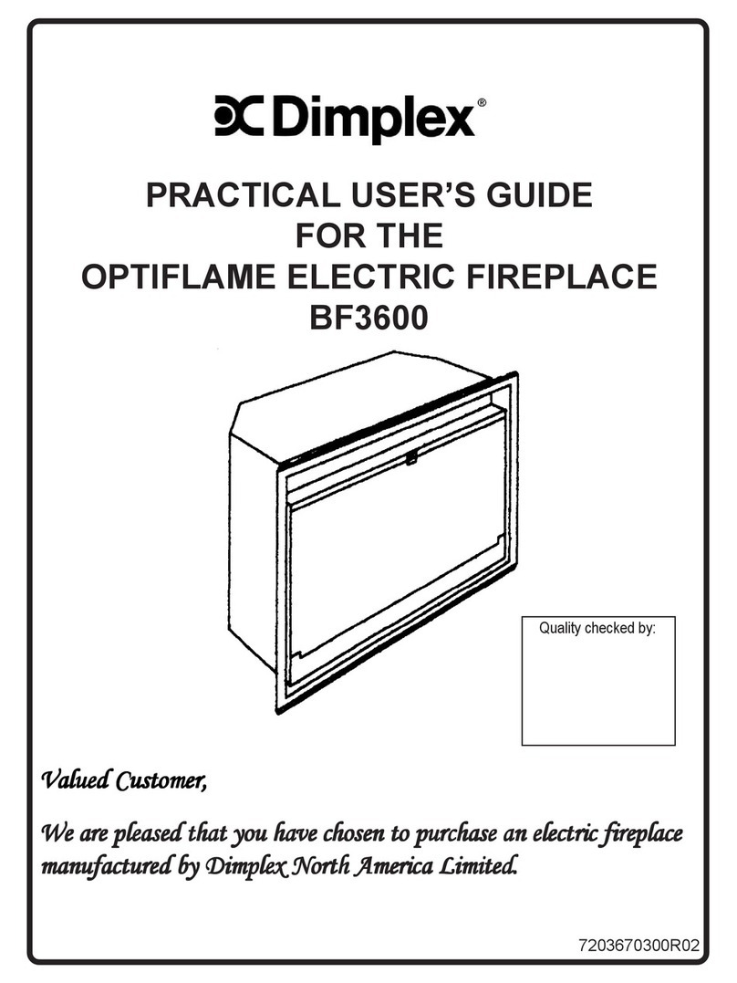 Dimplex Optiflame BF3600 User manual