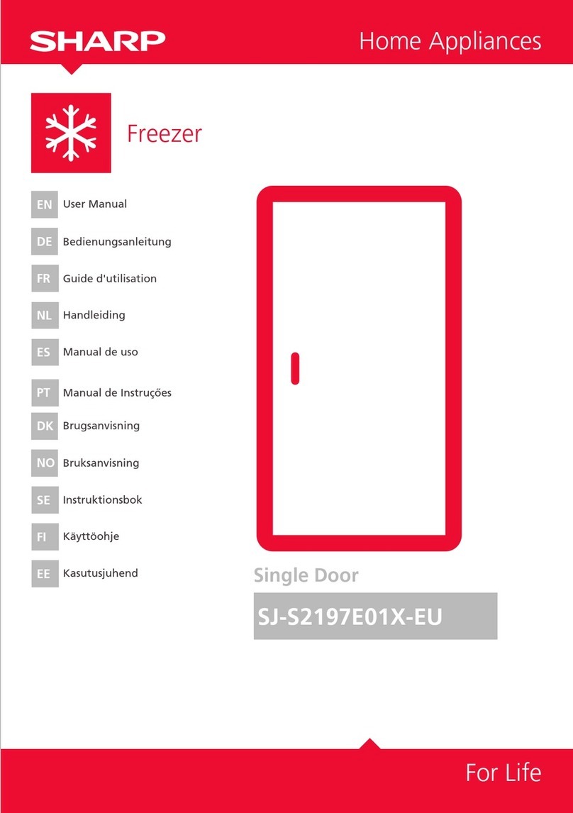 Sharp SJ-S2197E01X-EU User manual