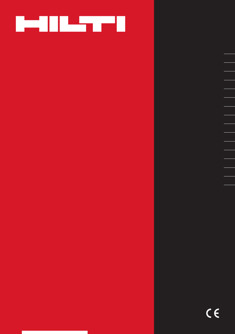 Hilti GX90-WF User manual Hilti GX90-WF User manual