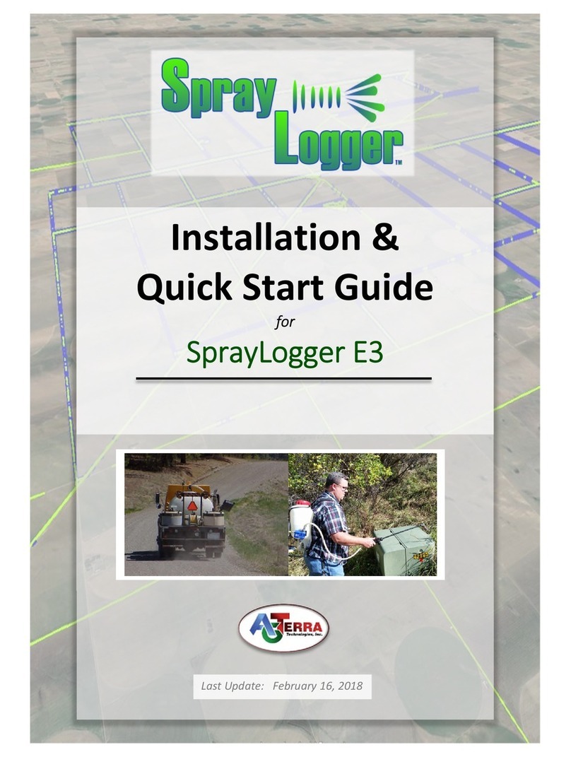 AgTerra SprayLogger E3 Installation & quick start guide