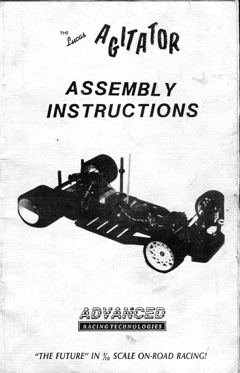 Advanced Racing Technologies Lucas AGITATOR Assembly instructions