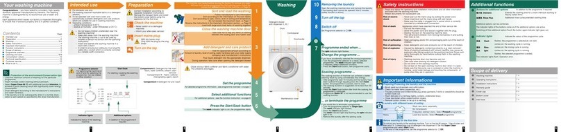 Siemens XQG60-WM08X0R00W operating instructions