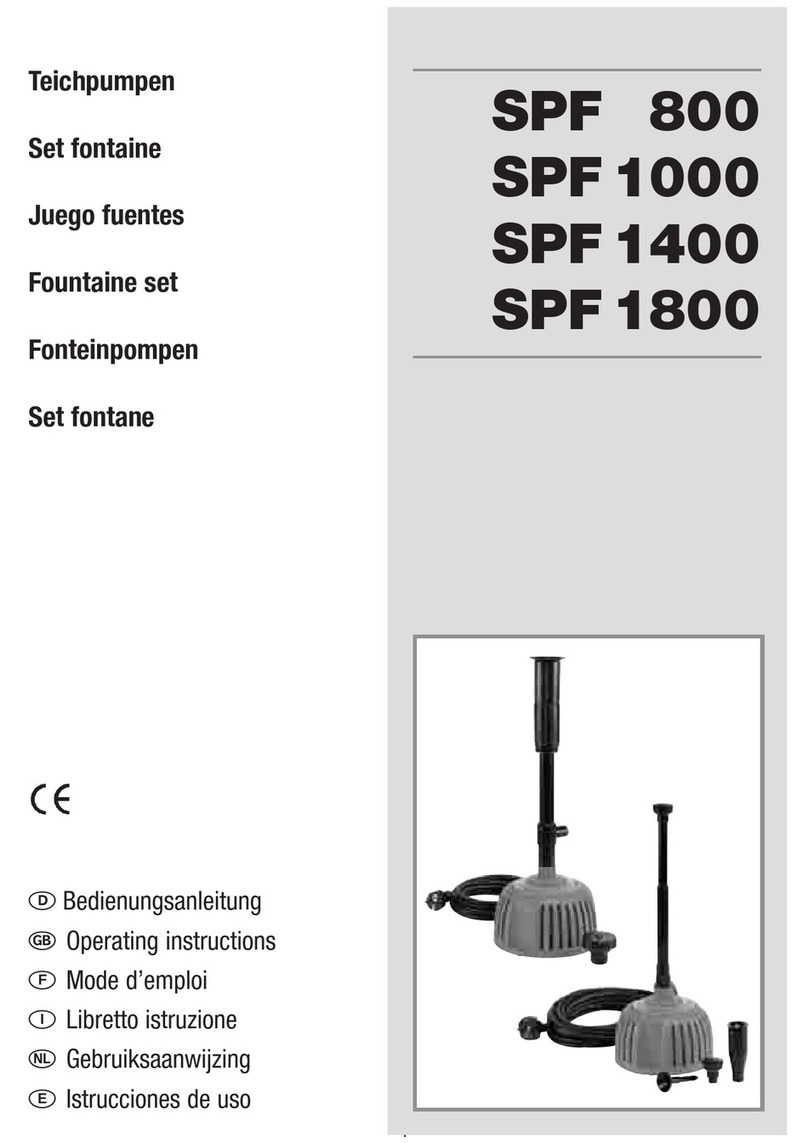 SPERONI SPF 800 operating instructions SPERONI SPF 800 operating instructions
