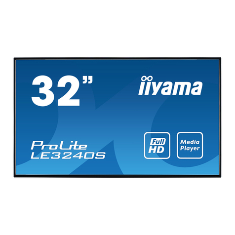 Iiyama ProLite Series User manual