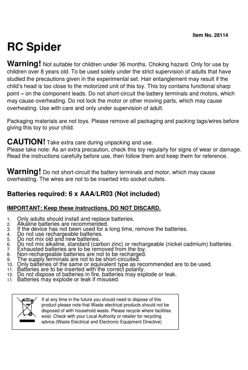 EASTCOLIGHT RC Spider Assembly instructions EASTCOLIGHT RC Spider Assembly instructions