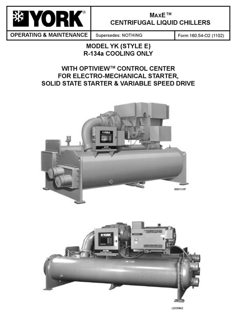 York MaxE YK Series Manual