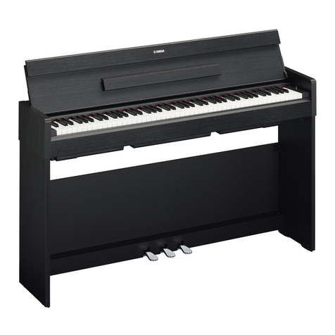 Yamaha ARIUS YDP-S34 MIDI Reference