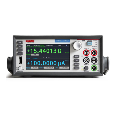 Tektronix KEITHLEY 2450-EC user manual