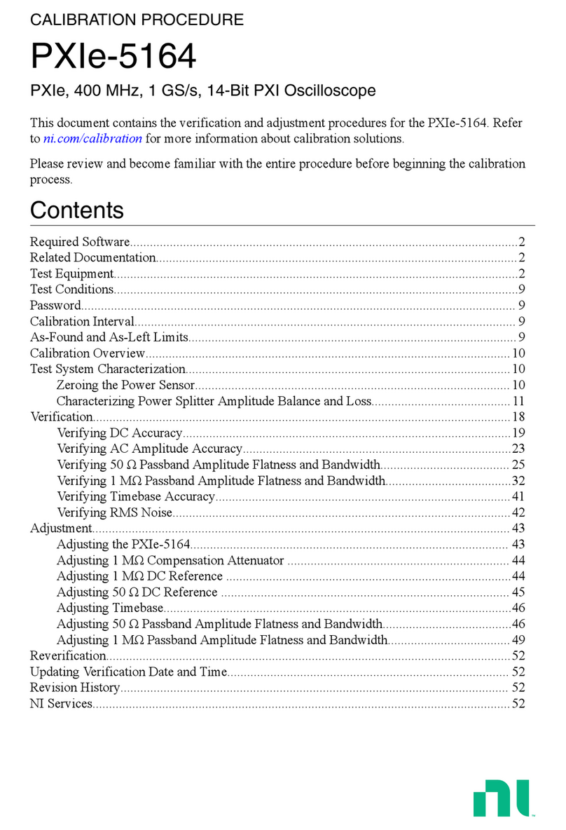NI PXIe-5164 Manual