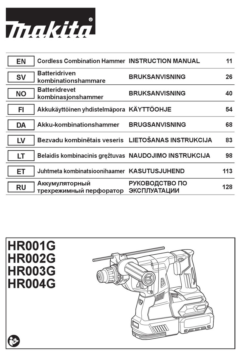 Makita HR001G User manual