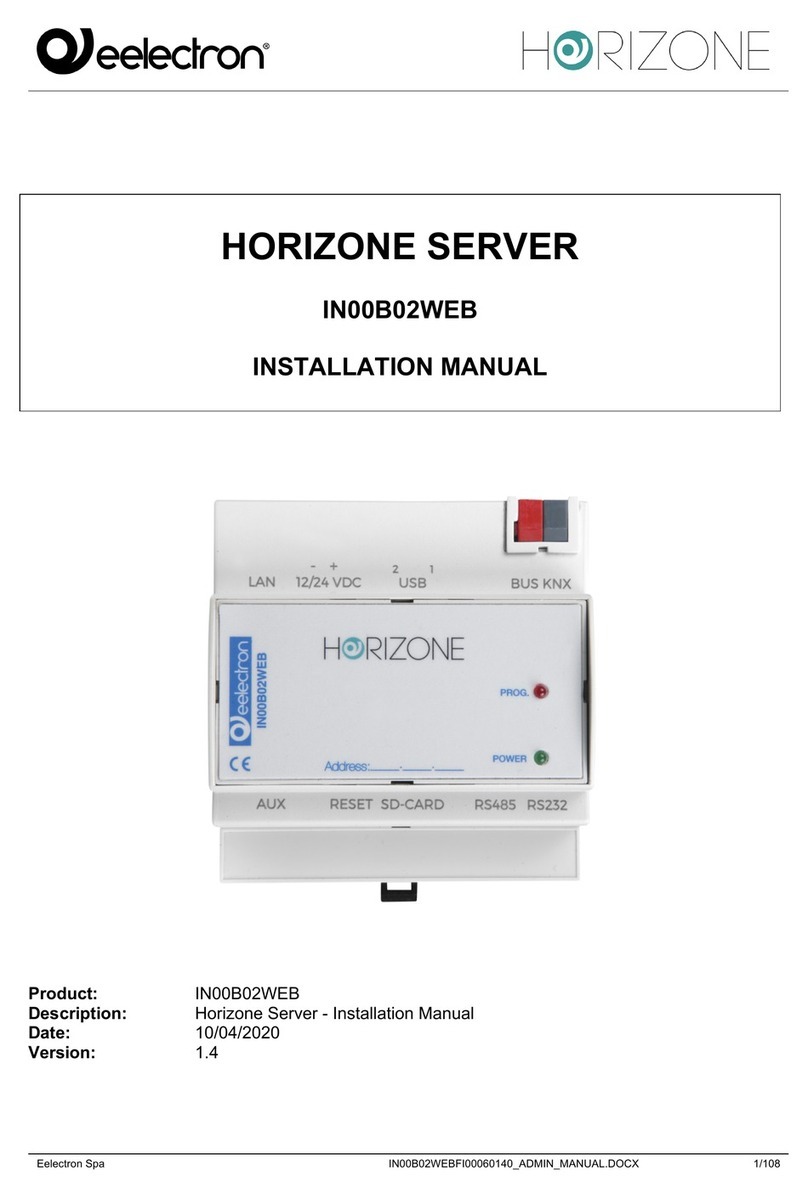 Eelectron IN00B02WEB User manual