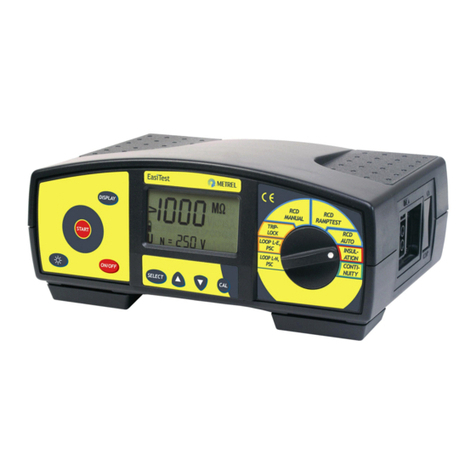 METREL EasiTEST MI 2087 AL2 User manual