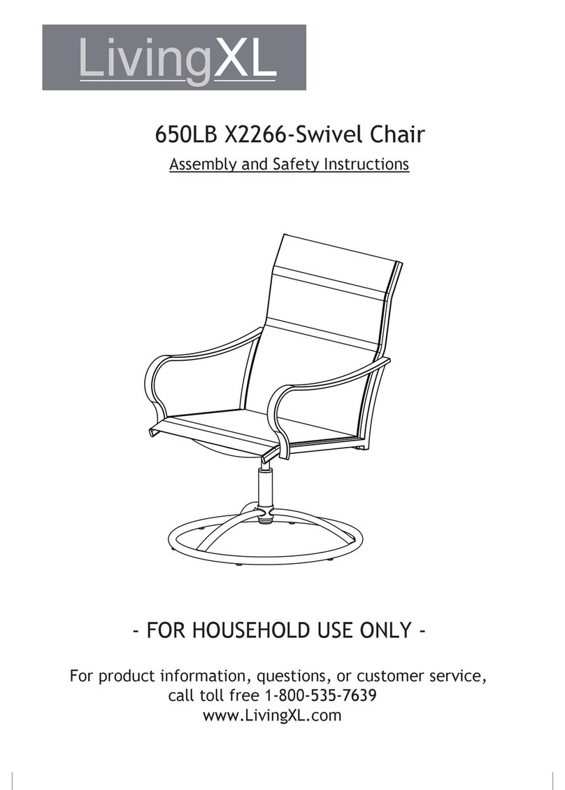 LivingXL X2266 Assembly and safety instructions