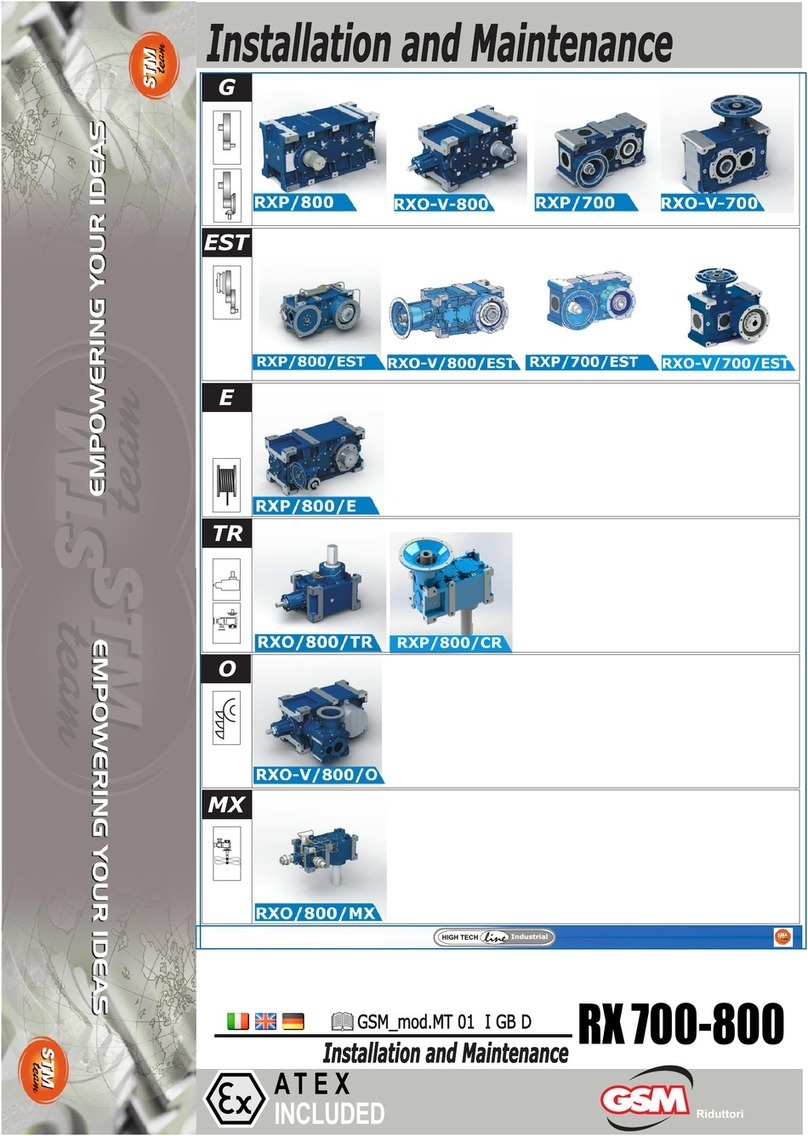 GMS RX Series Installation and Maintenance