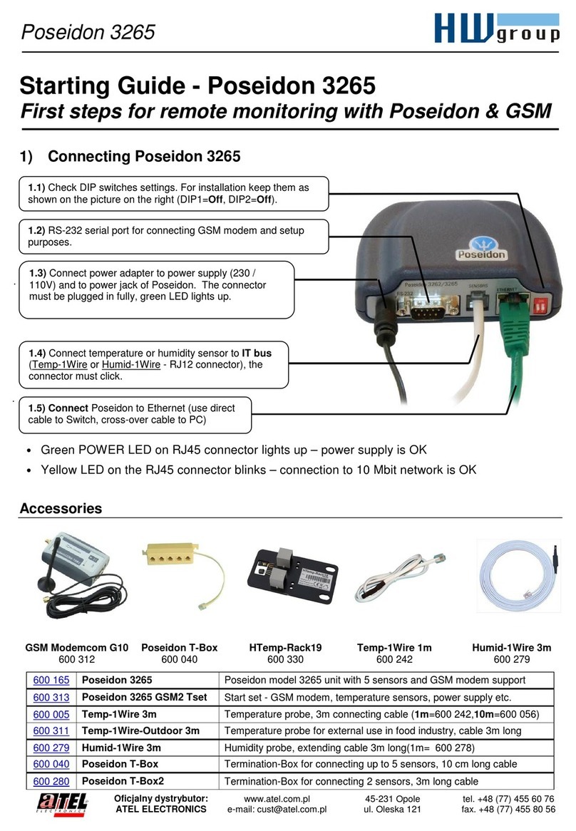 HW Group Poseidon 3265 How to use