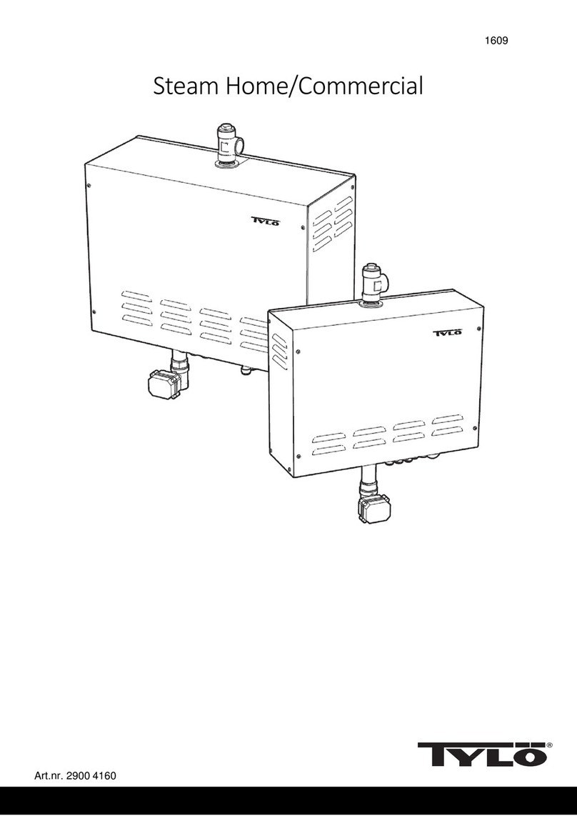 Tylo STEAM HOME manual