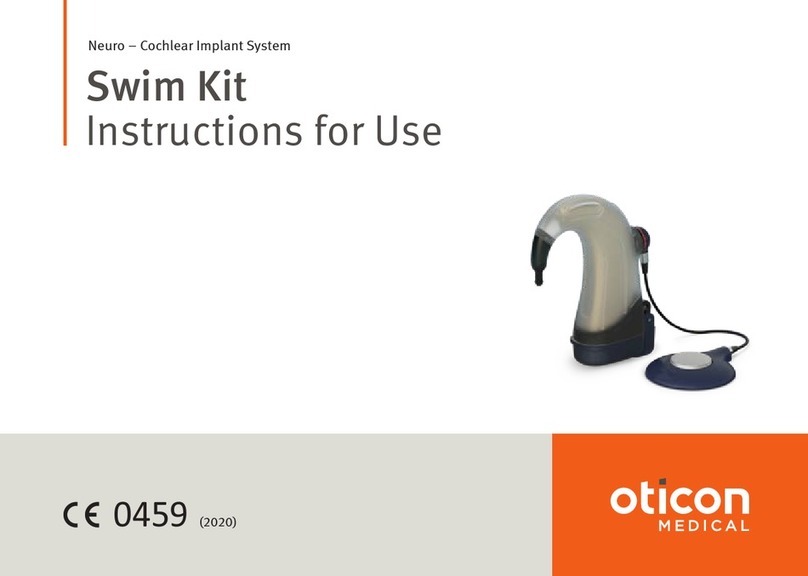 oticon Swim Kit Instructions for use