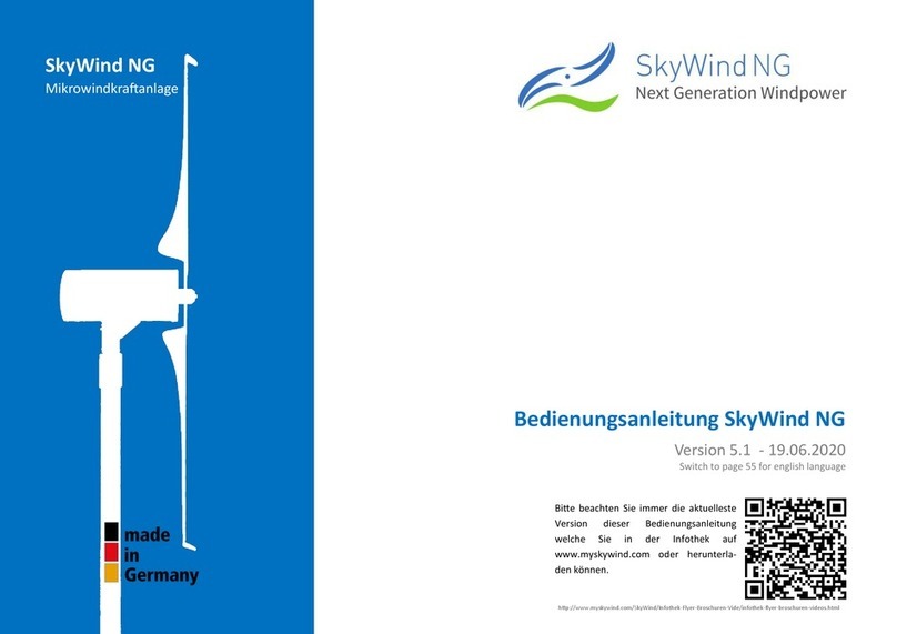 SkyWind Energy NG User manual