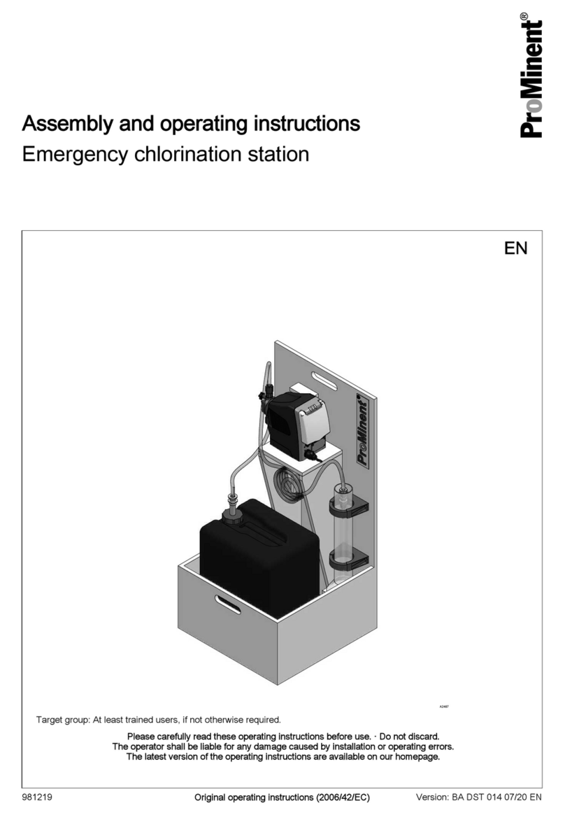 ProMinent 1081318 Assembly and operating instructions
