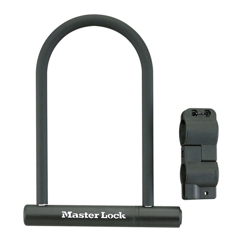 Masterlock 8184D User manual Masterlock 8184D User manual
