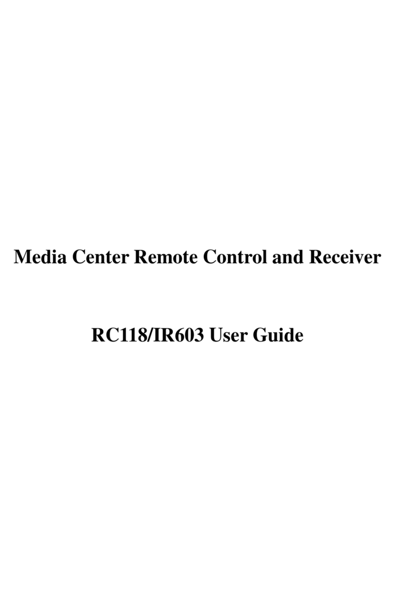 Aim RC118 user guide