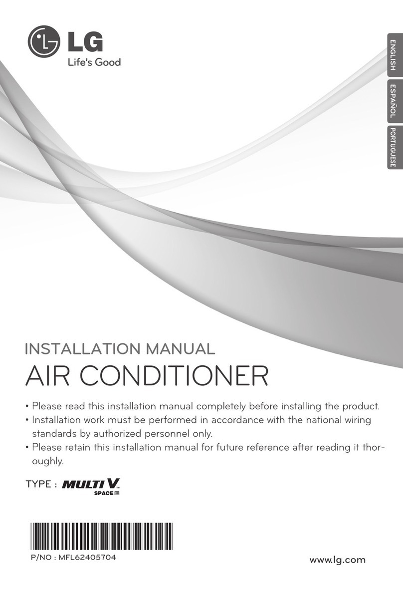 LG Multi V Space ARUV Series User manual LG Multi V Space ARUV Series User manual