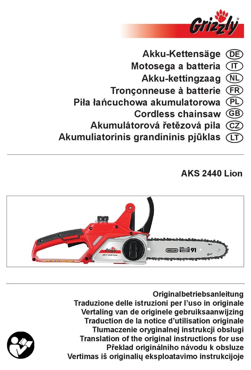 Grizzly AKS 2440 Lion Operating and installation instructions