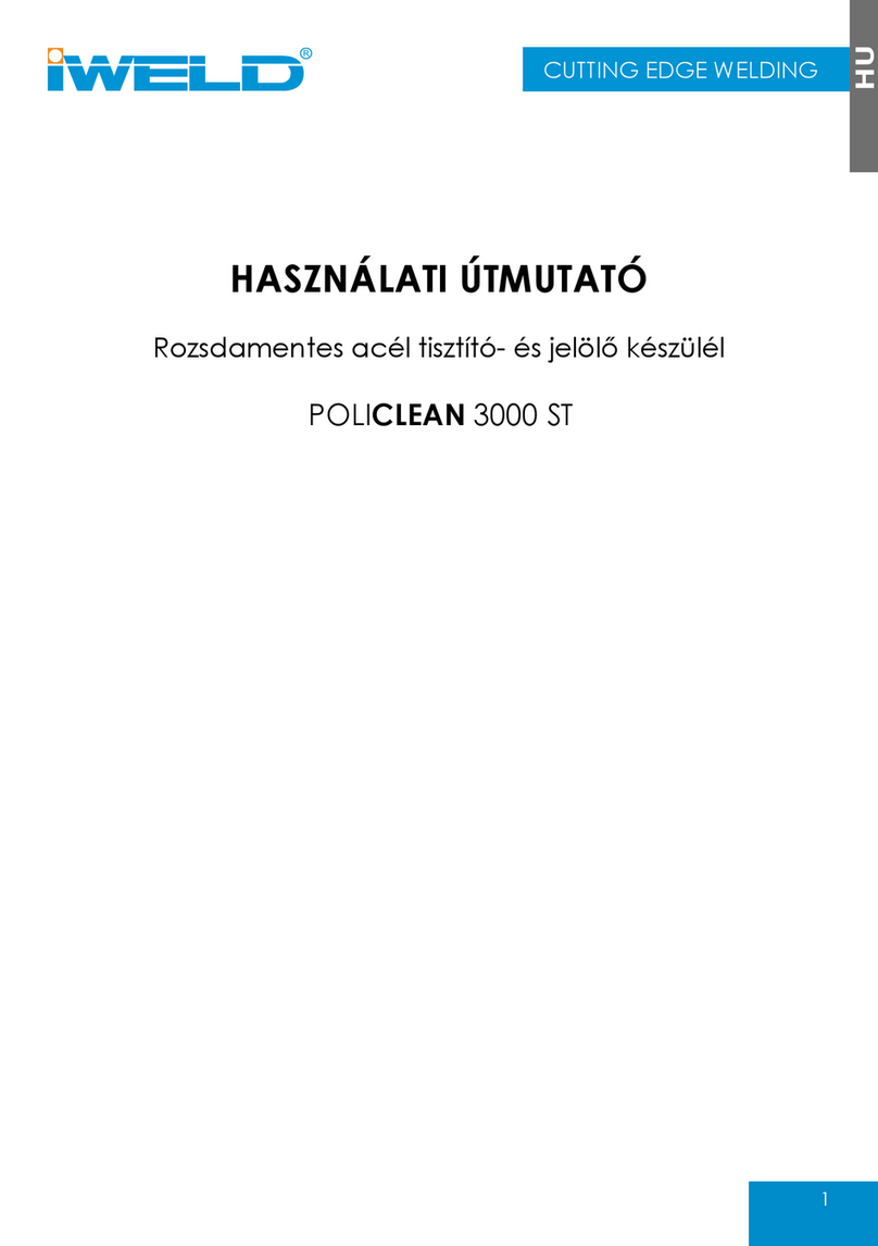 iWeld POLICLEAN 3000 ST manual