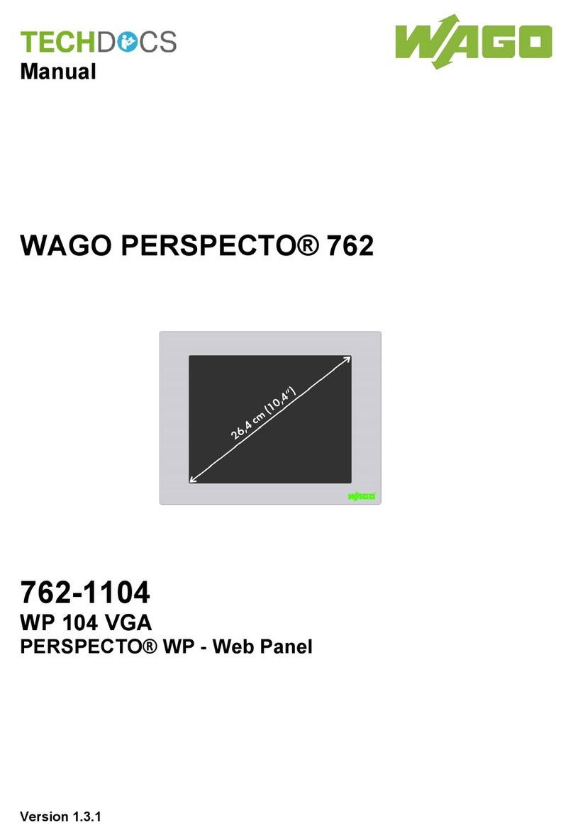 WAGO WAGO-PERSPECTO 762 Series manual