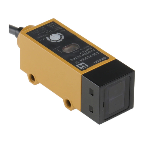 Omron E3S User manual