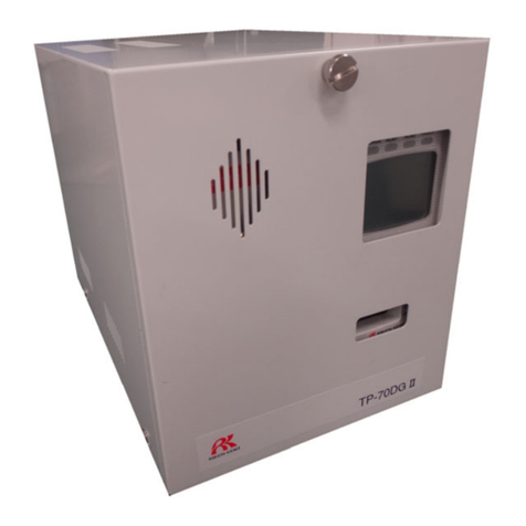 Riken Keiki TP-70DGII operating manual