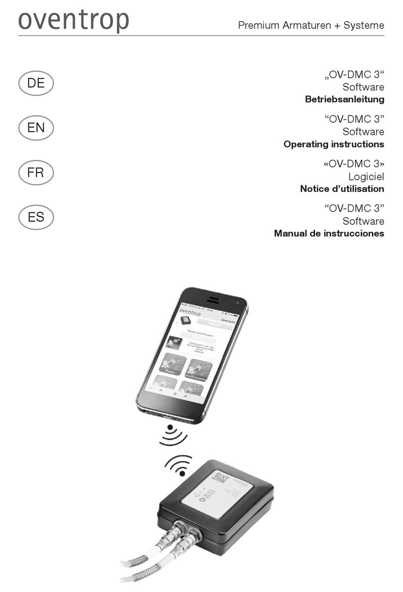 oventrop OV-DMC 3 operating instructions