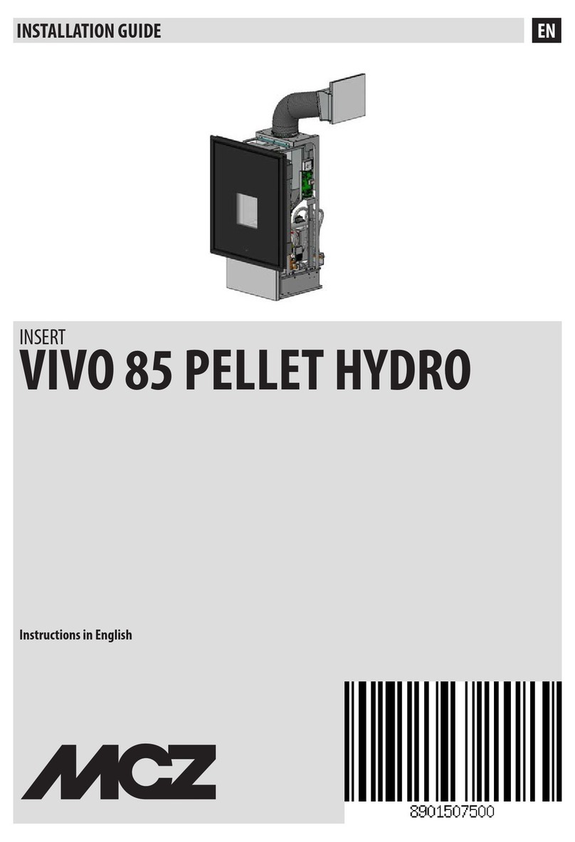 MCZ Vivo 85 Hydro installation guide MCZ Vivo 85 Hydro installation guide