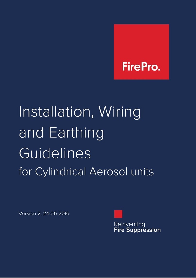 Fire Pro FP-20SE Installation guidelines