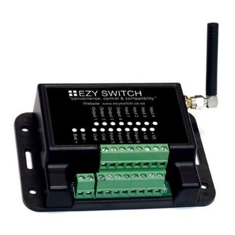EZY SWITCH SMS-IRR-4 User manual