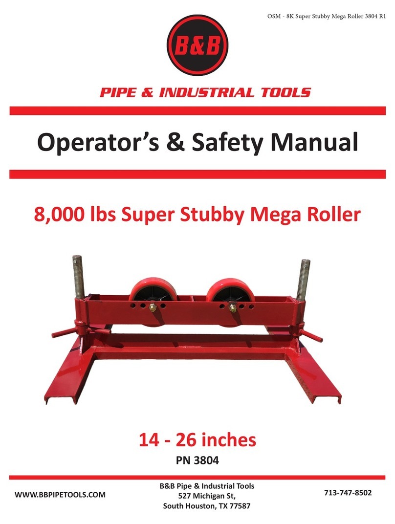 B&B 3804 Instruction Manual